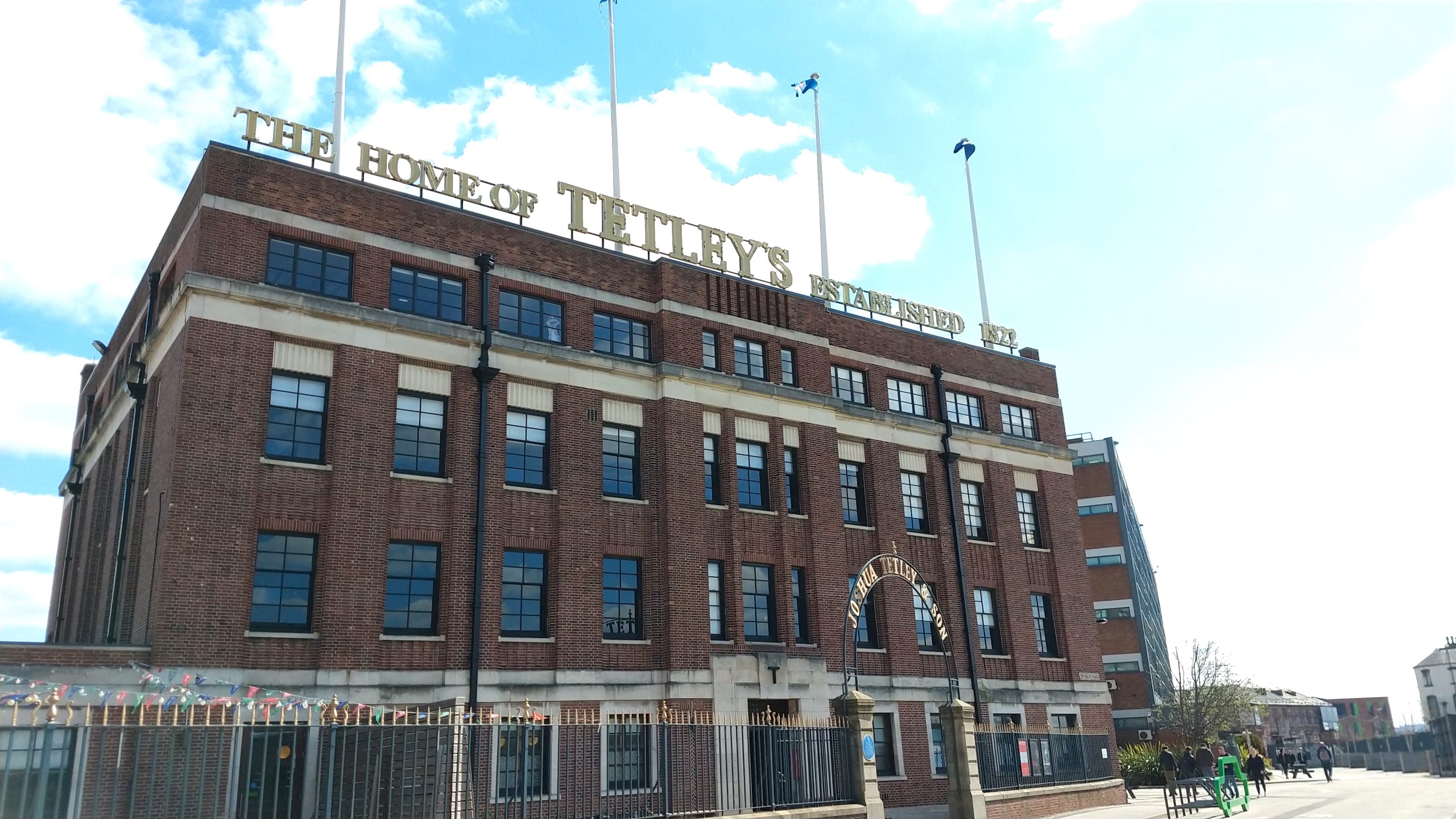 The exterior of The Tetley